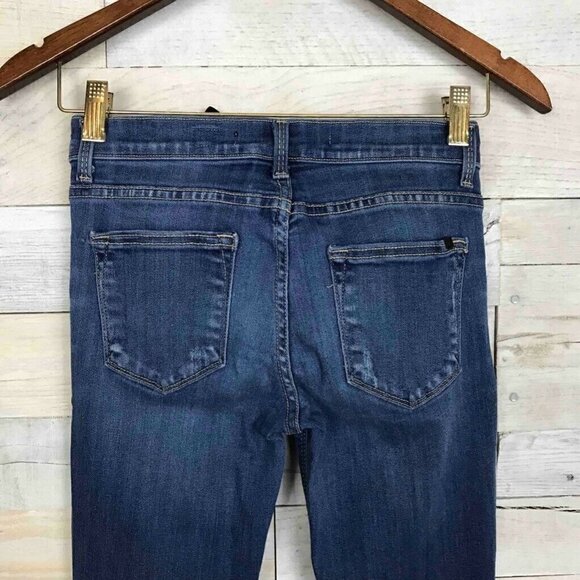 SP Black Label Skinny Jeans Blue Medium Wash 24 - Picture 5 of 7